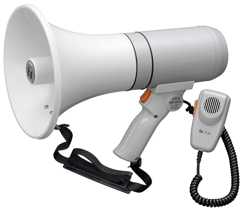 Megaphone đeo vai 15W: ER-3215 (tối đa 23W)