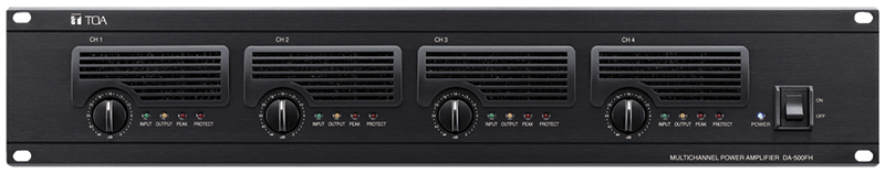 DA-500FH Multichannel Power Amplifier