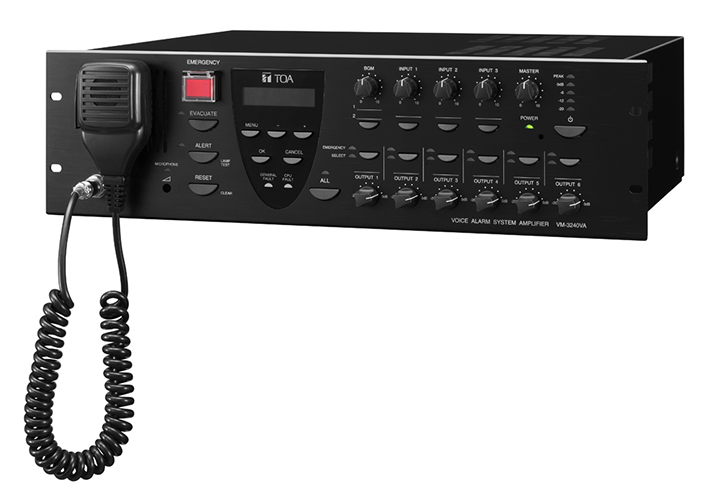 Tăng âm liền Mixer 6 vùng loa công suất 240W: VM-3240VA CE