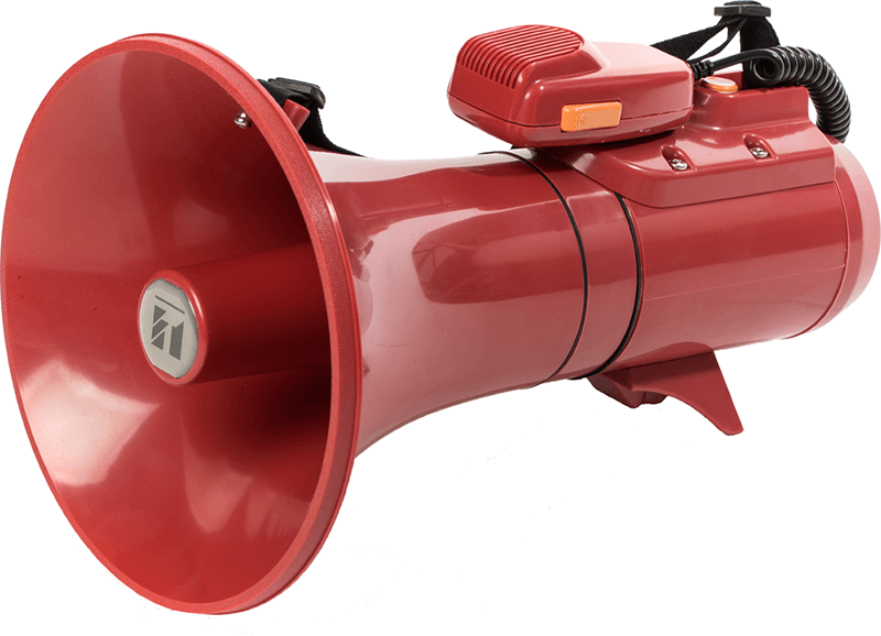 Megaphone đeo vai 15W với còi báo động: ER-2215S