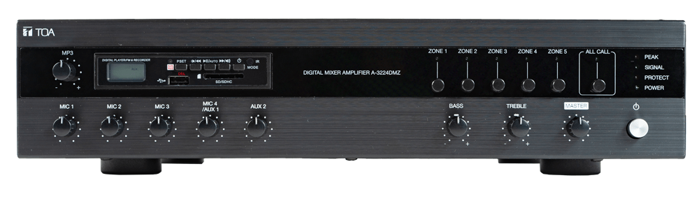  Tăng âm số liền Mixer với MP3 và Zones: A-3212DMZ-AS
