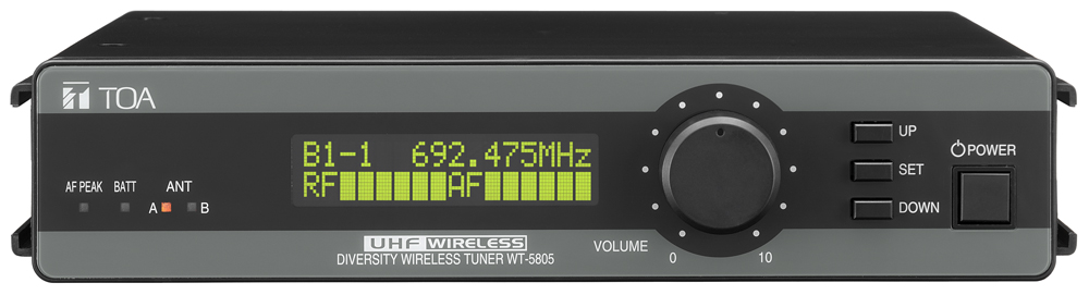 Khối thu không dây UHF: WT-5805